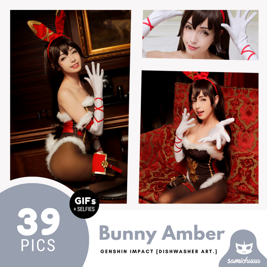 BUNNY AMBER [GENSHIN IMPACT] HD Photoset ~ Digital Download