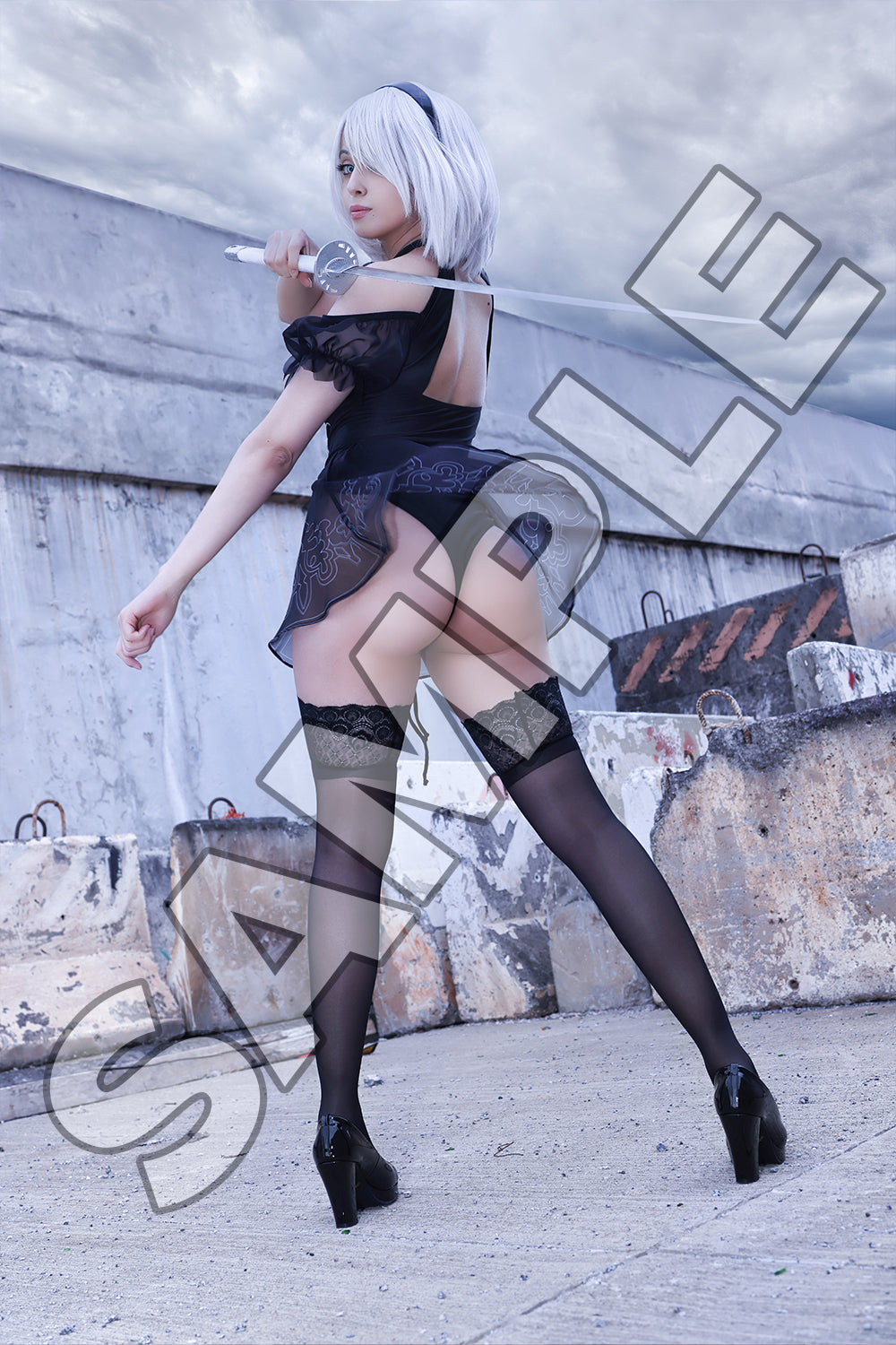 2B: MINI SKIRT DRESS [NIER AUTOMATA]